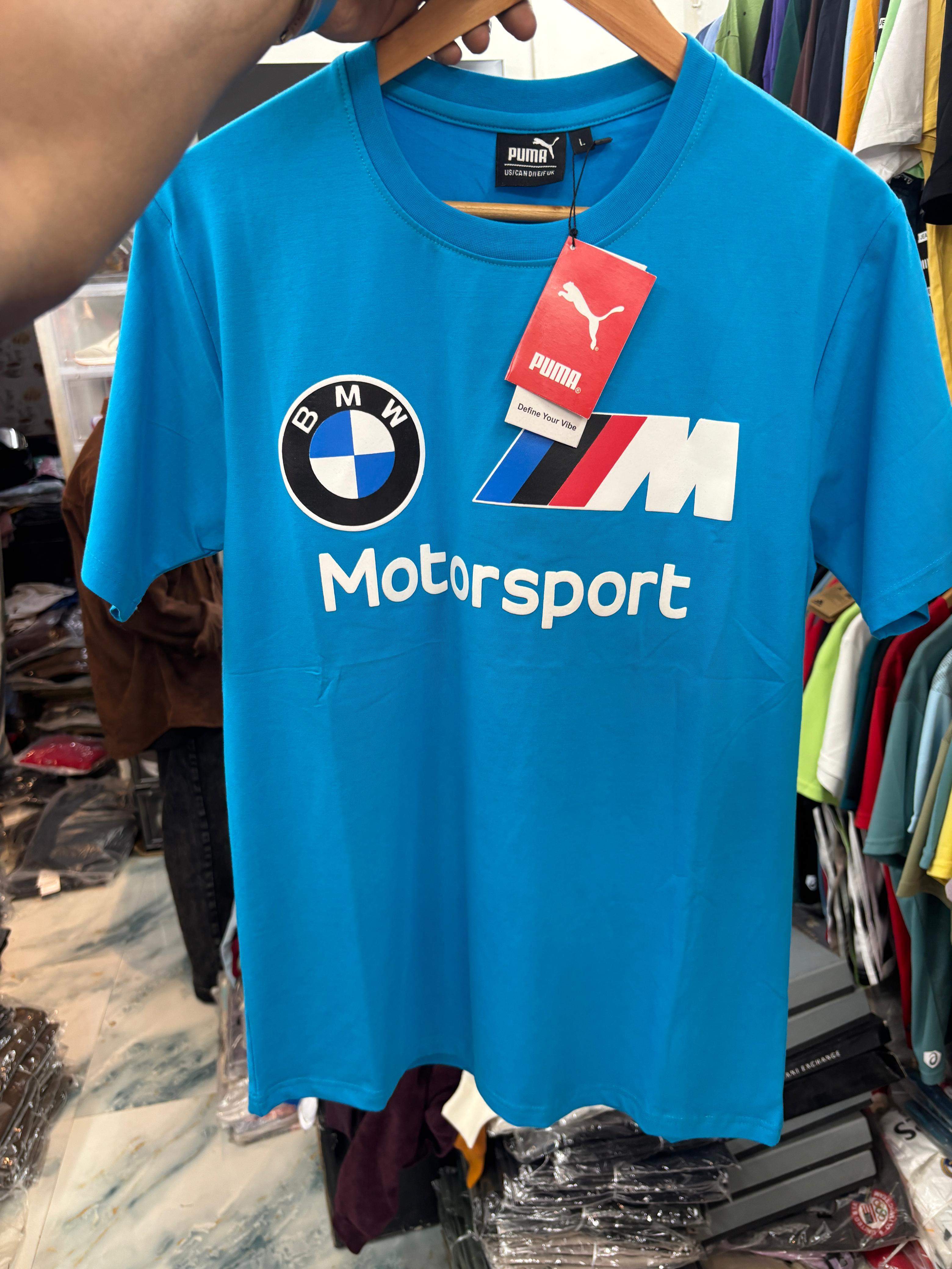 PUMA BMW M Motorsport Men's Essentials Logo Tee