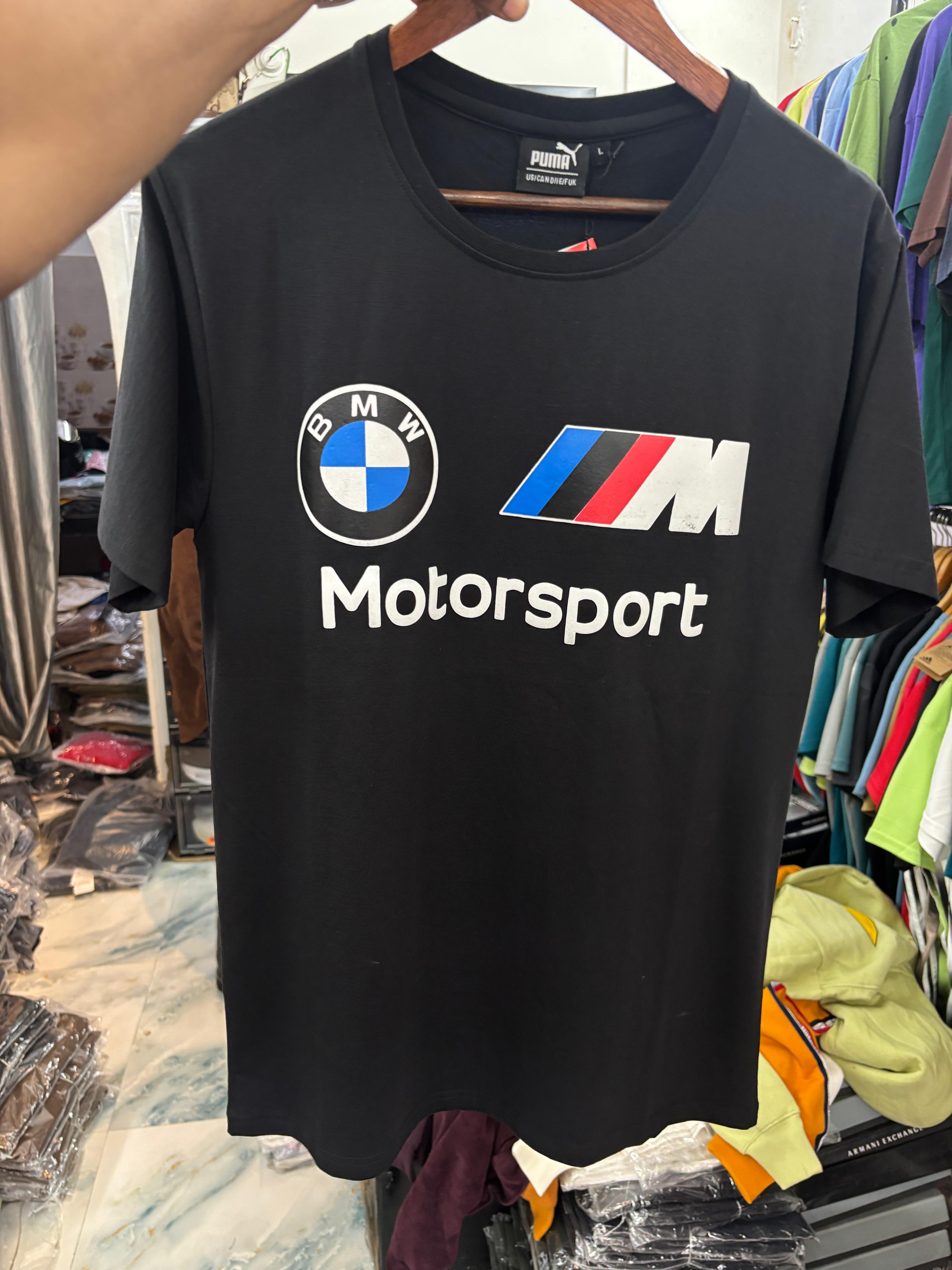 PUMA BMW M Motorsport Men's Essentials Logo Tee