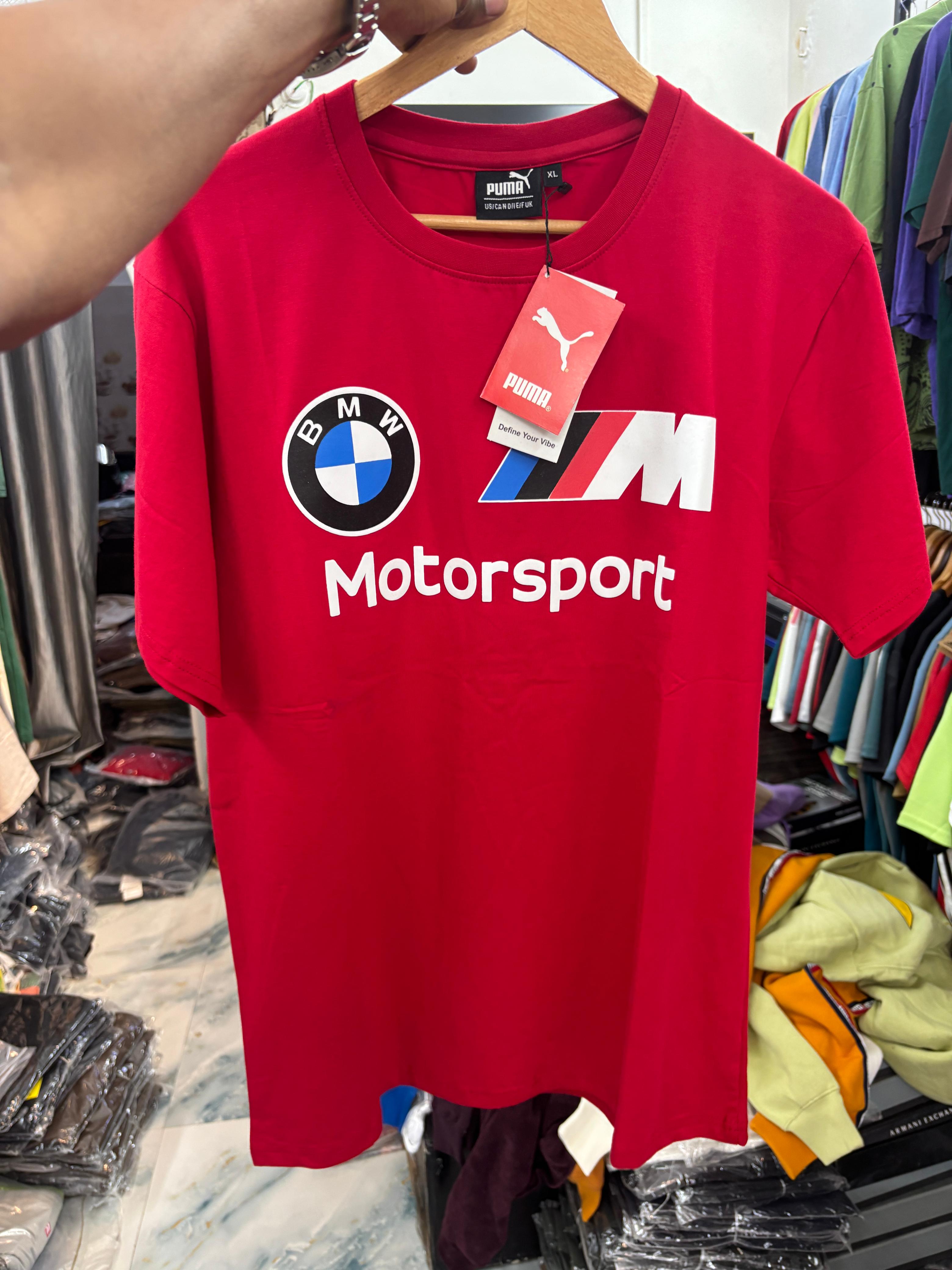 PUMA BMW M Motorsport Men's Essentials Logo Tee
