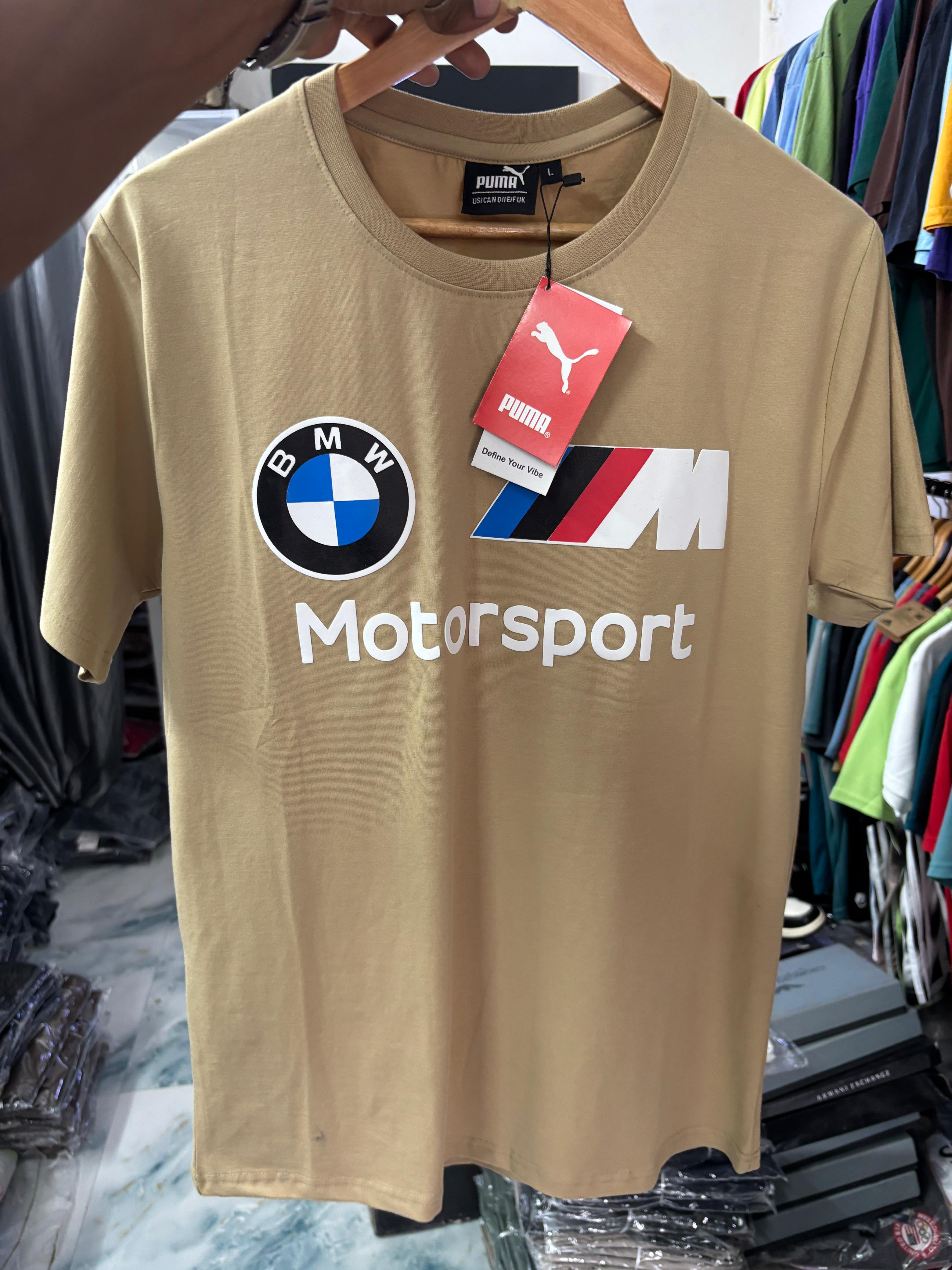 PUMA BMW M Motorsport Men's Essentials Logo Tee