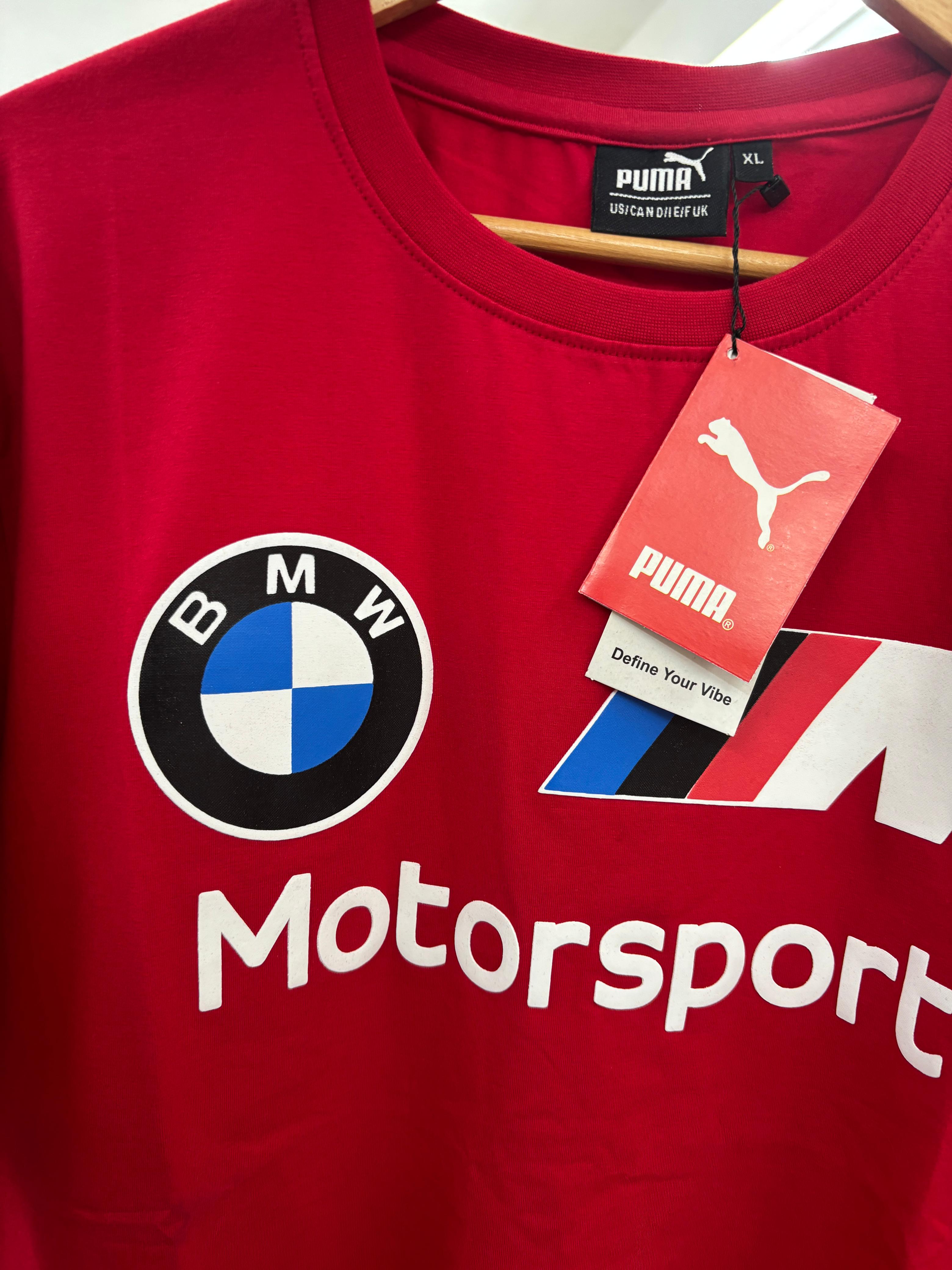 PUMA BMW M Motorsport Men's Essentials Logo Tee