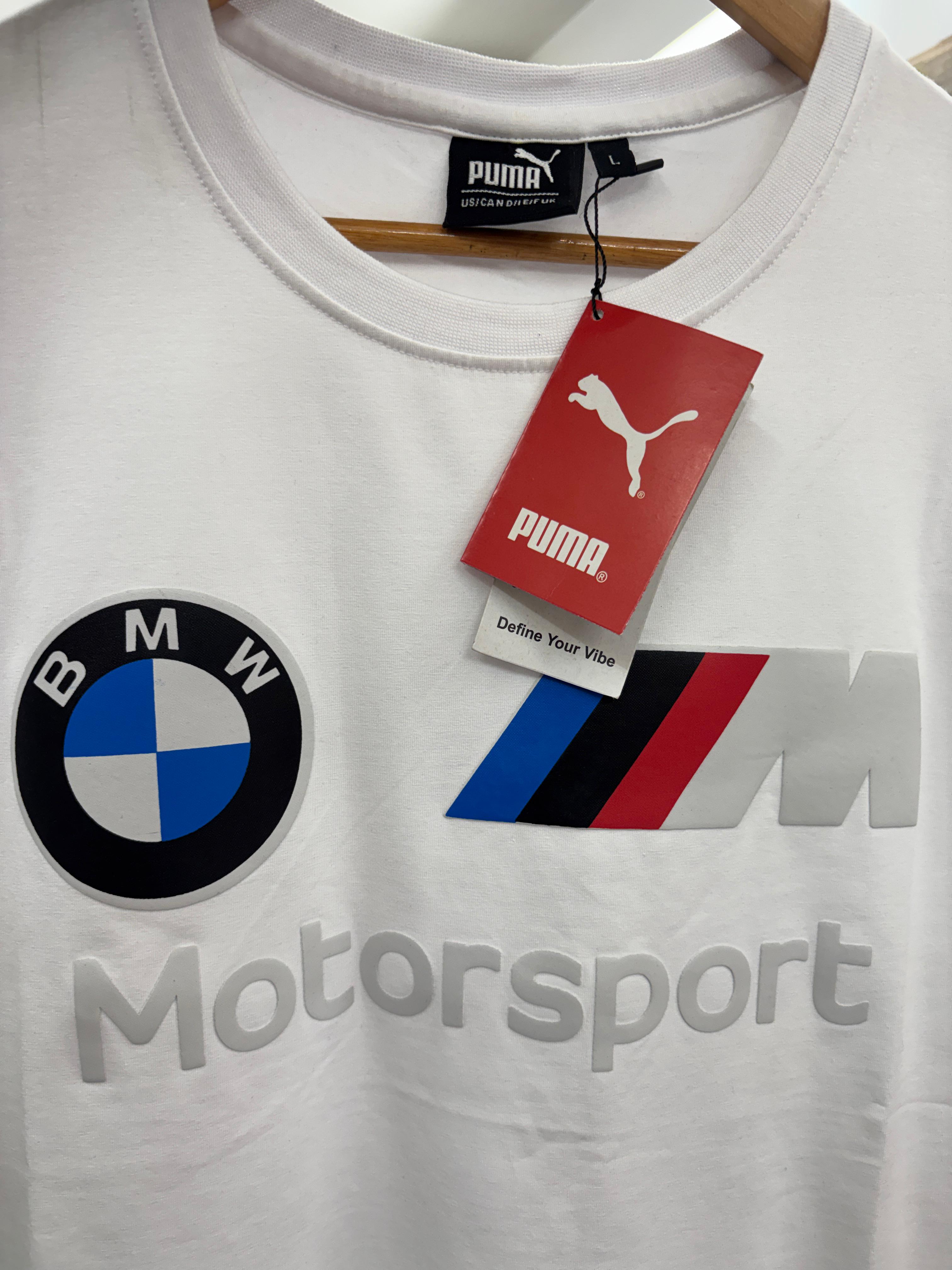 PUMA BMW M Motorsport Men's Essentials Logo Tee