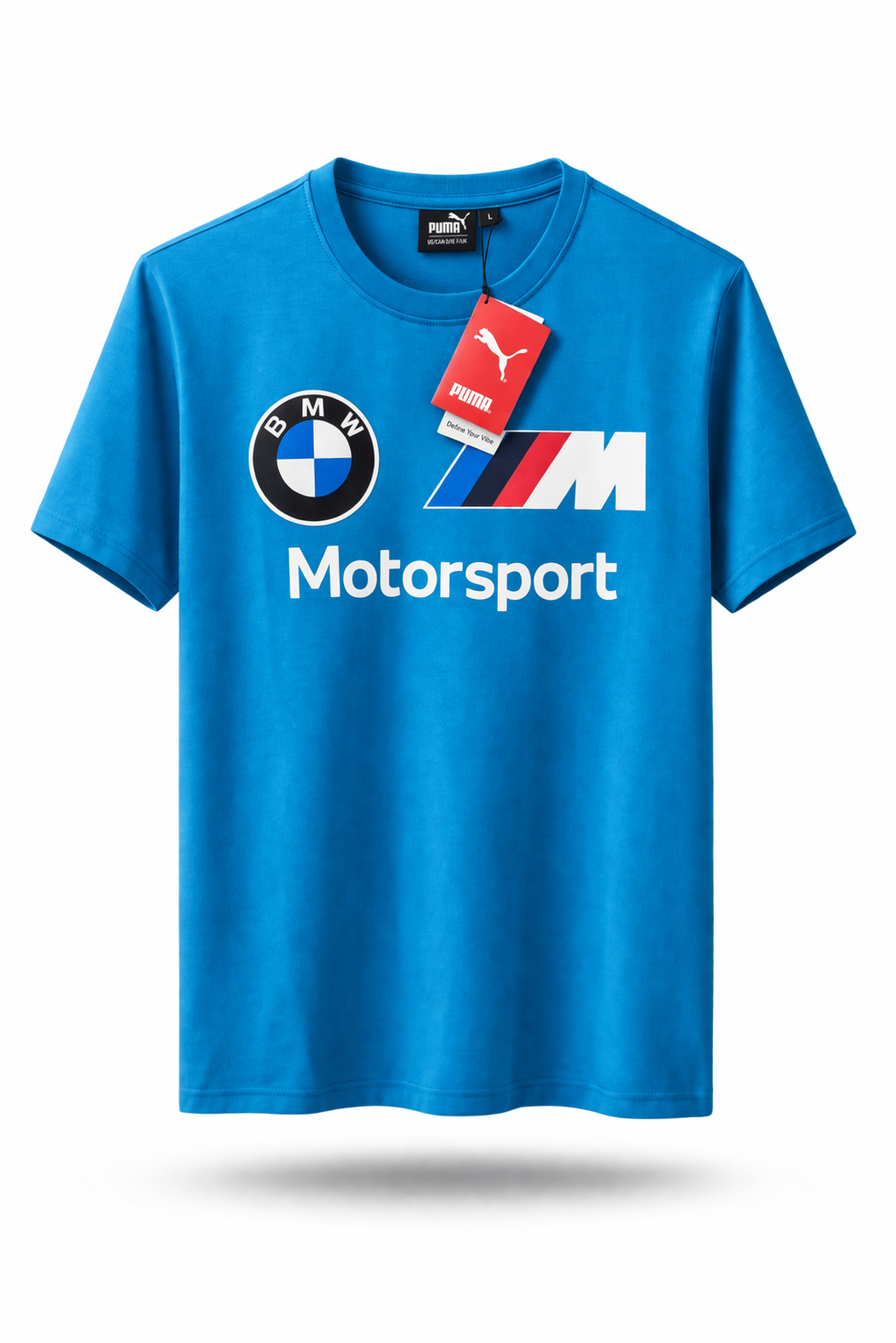 PUMA BMW M Motorsport Men's Essentials Logo Tee