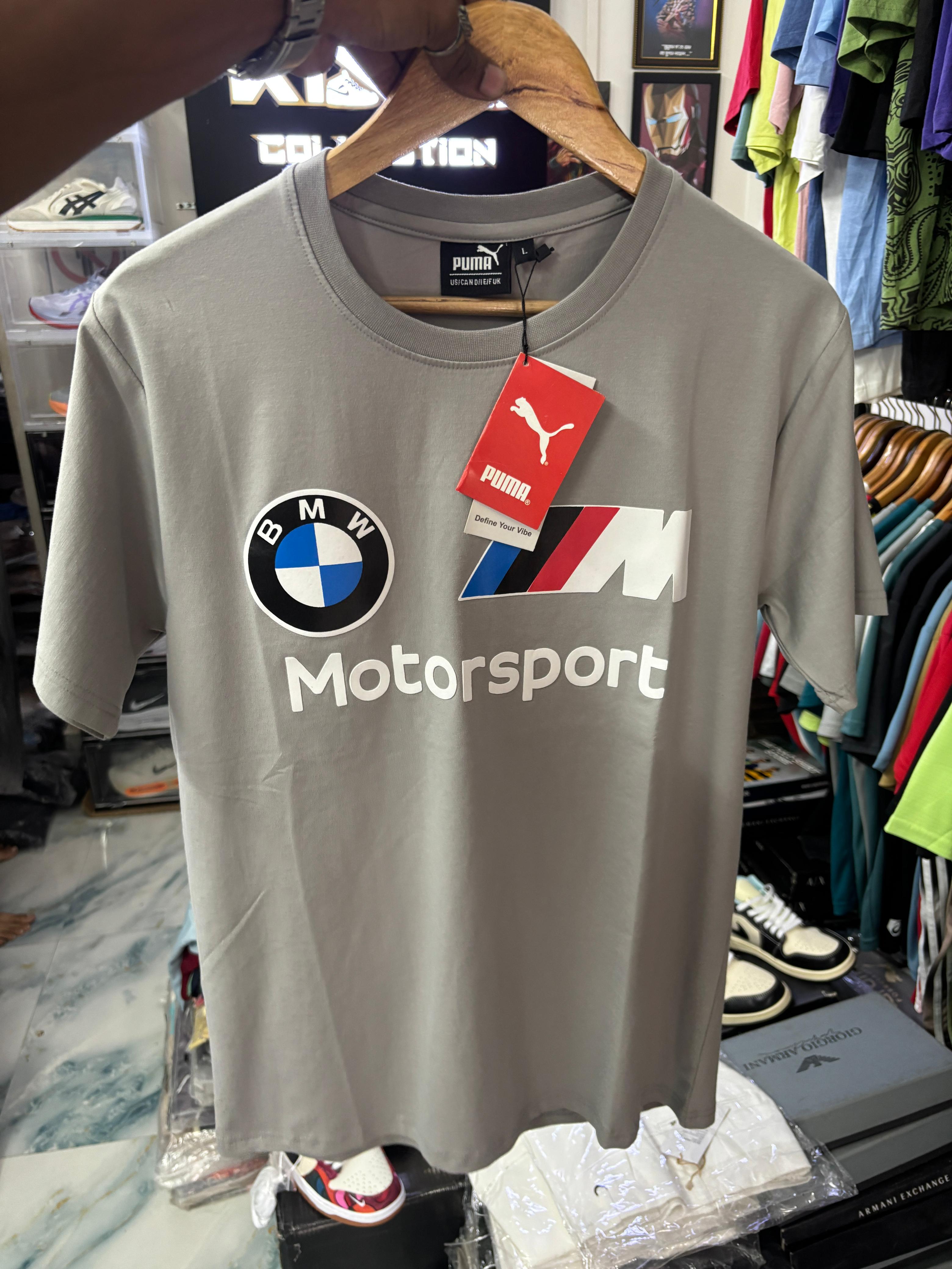 PUMA BMW M Motorsport Men's Essentials Logo Tee