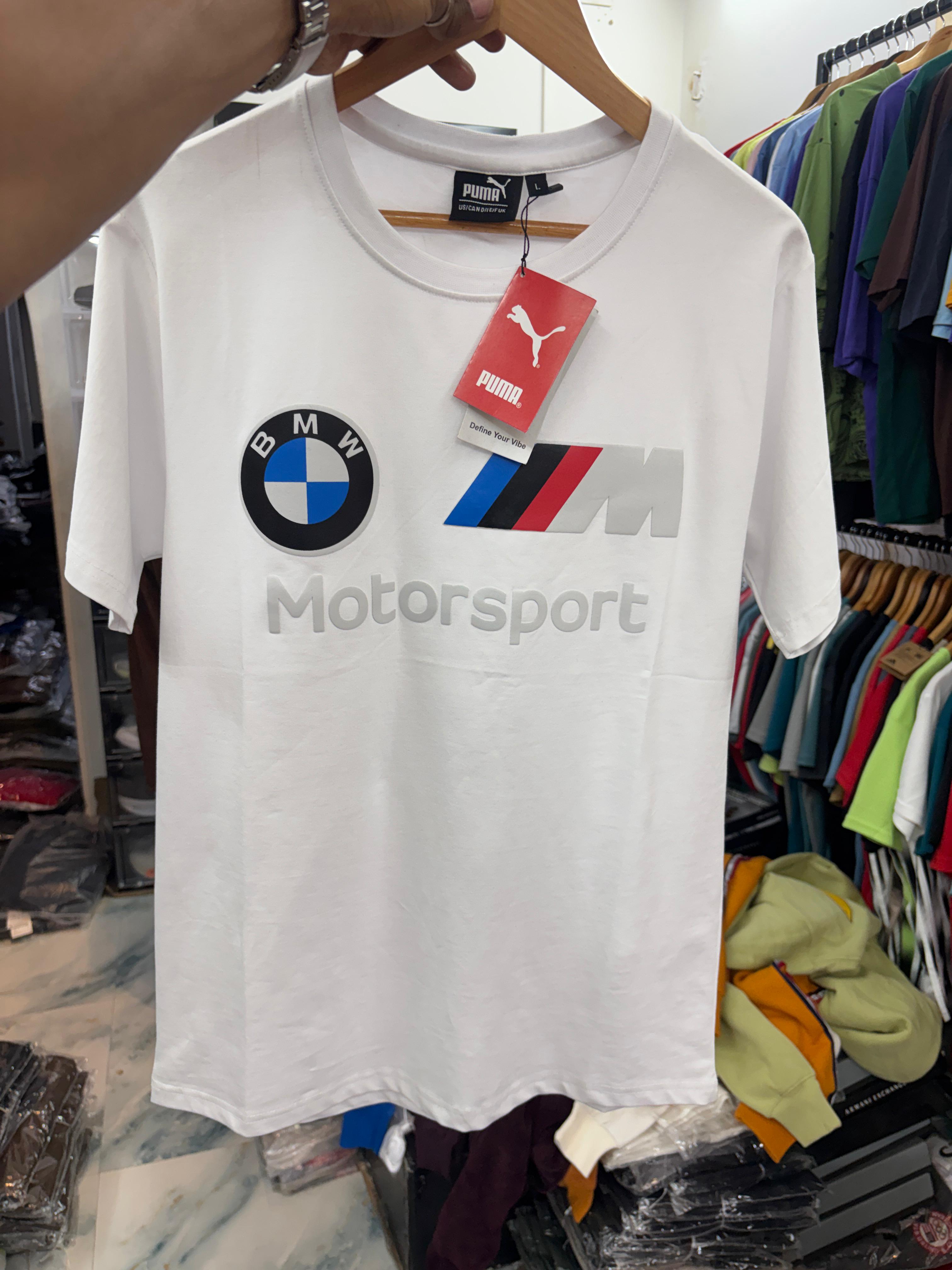 PUMA BMW M Motorsport Men's Essentials Logo Tee