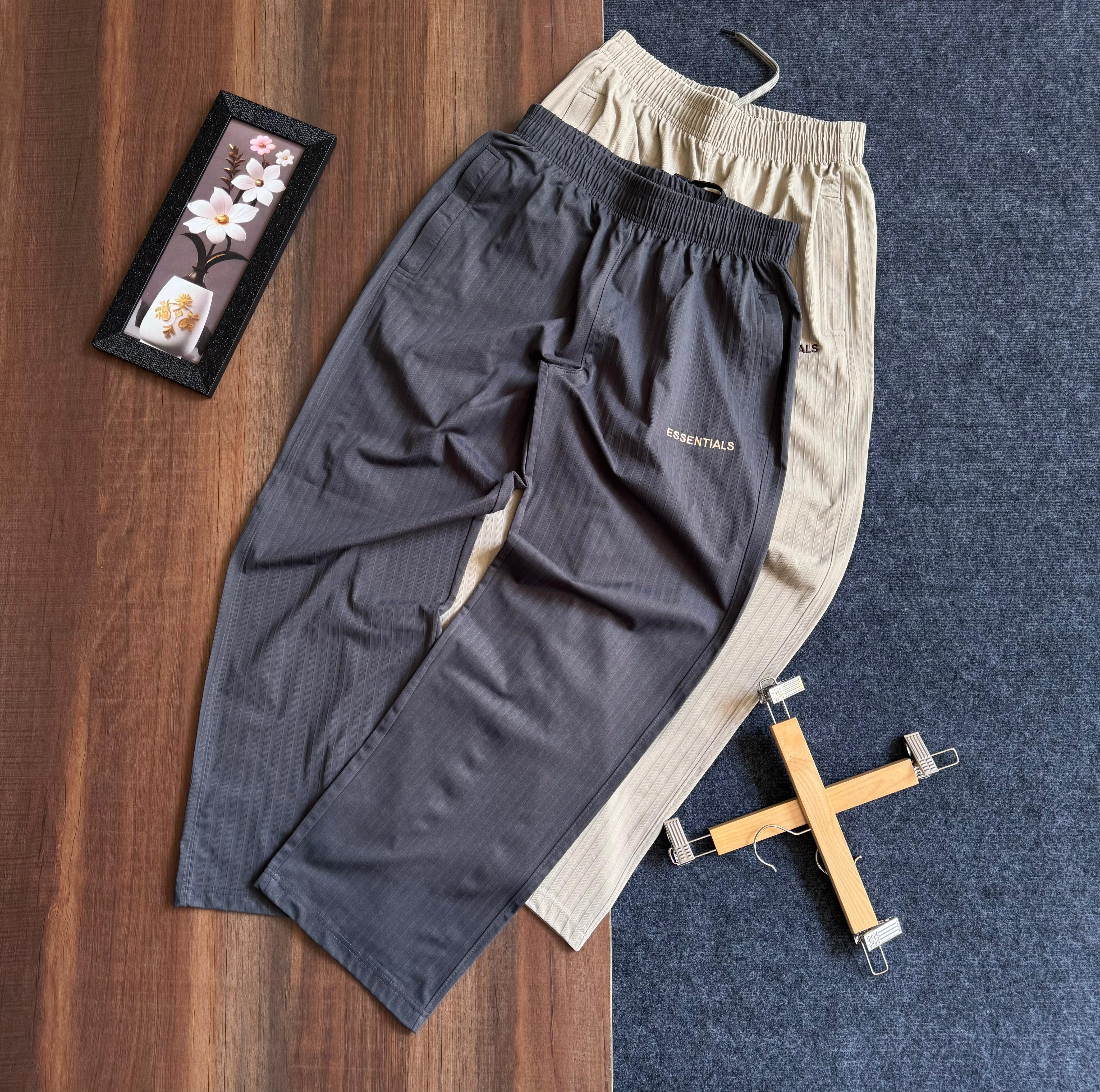 Fear of God Essentials style track pant