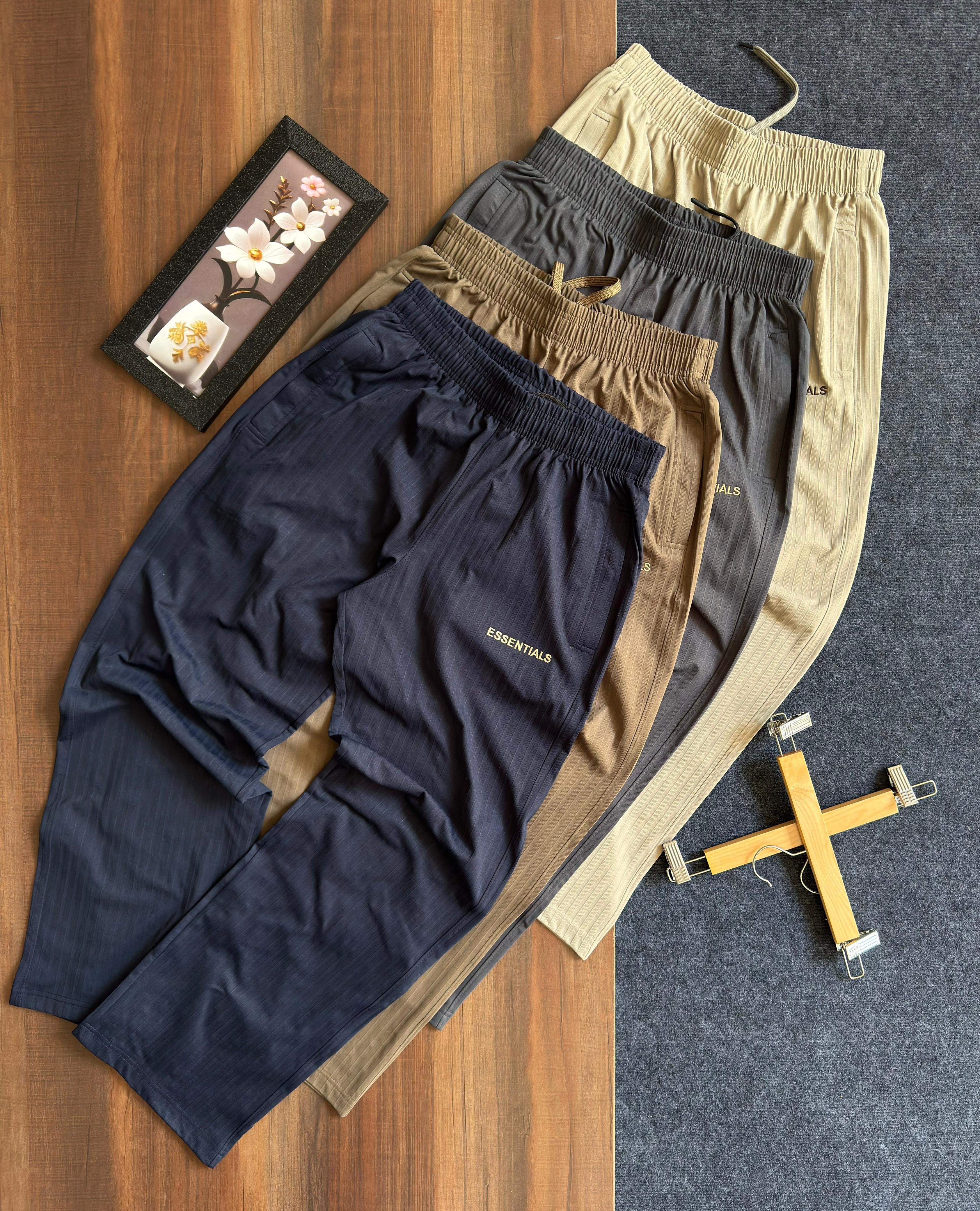 Fear of God Essentials style track pant