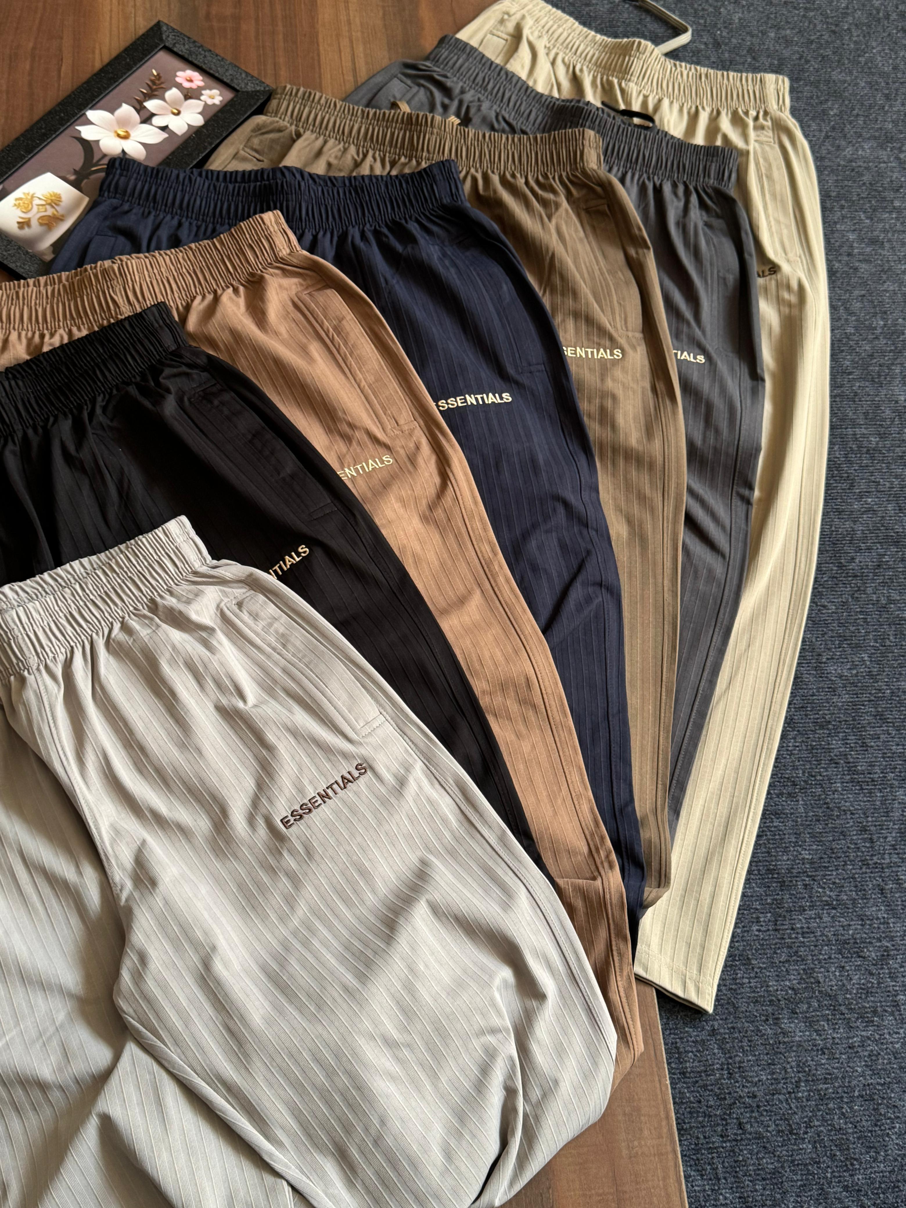 Fear of God Essentials style track pant