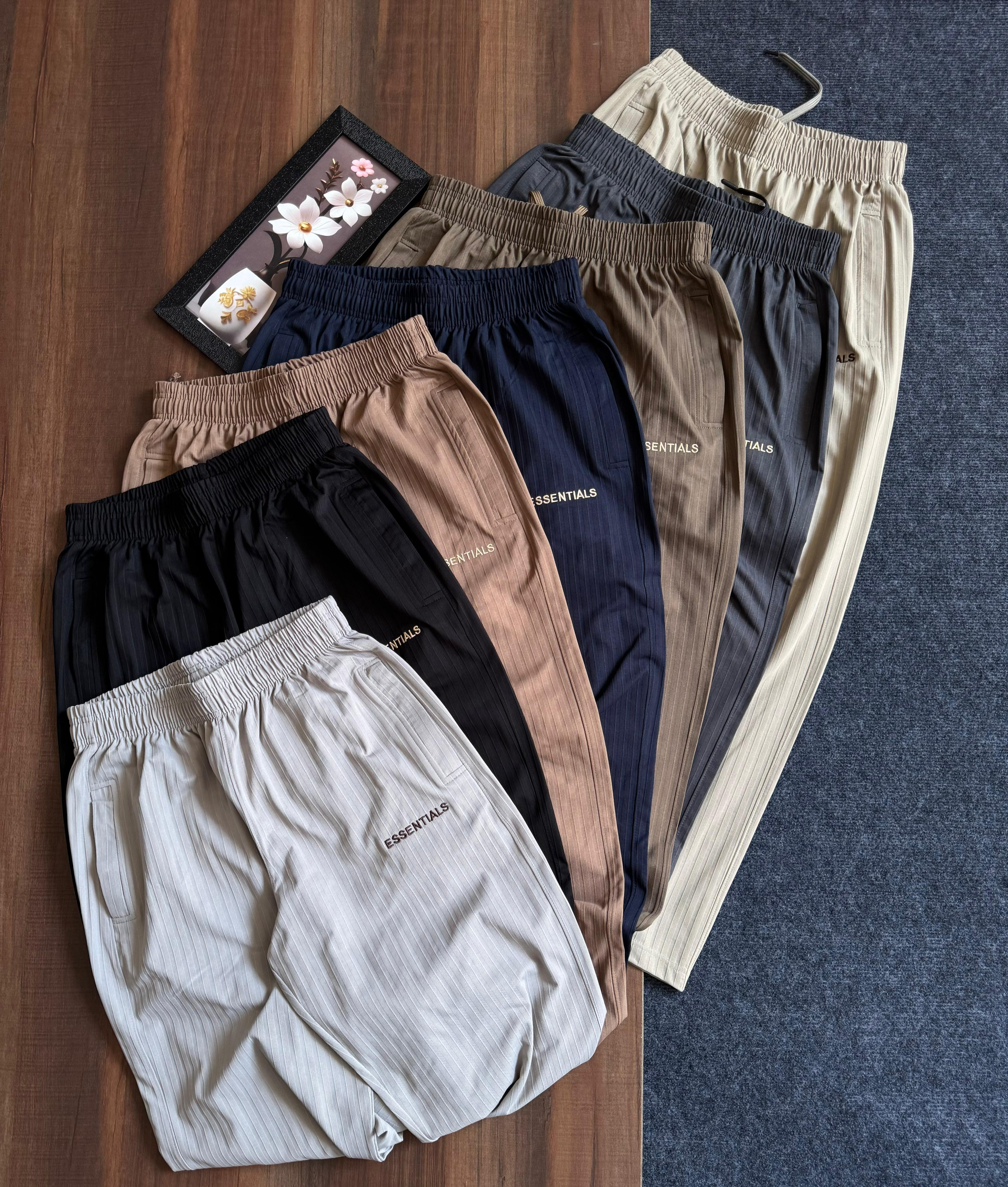 Fear of God Essentials style track pant