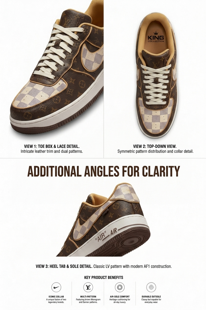 Louis Vuitton x Nike Air Force 1