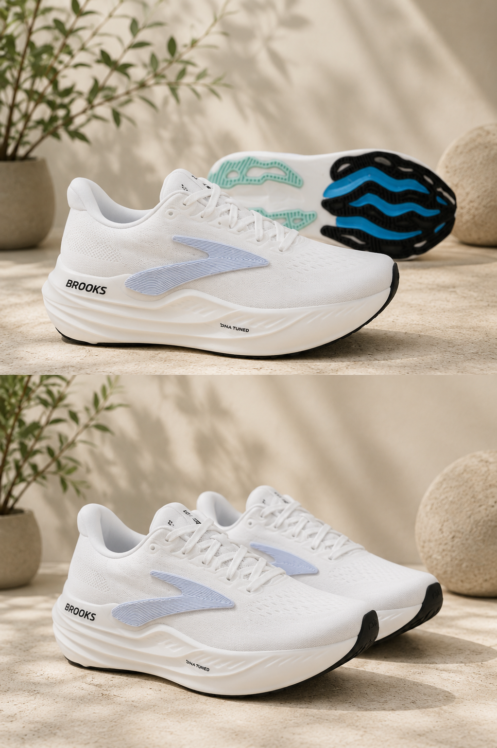 Brooks Glycerin Max Pearlized White/Bay