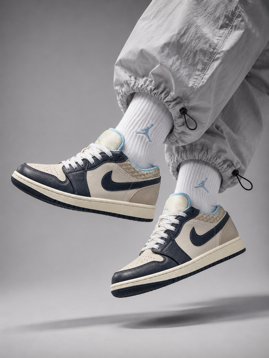 Nike Air Jordan 1 Low SE Coconut Milk Black Muslin