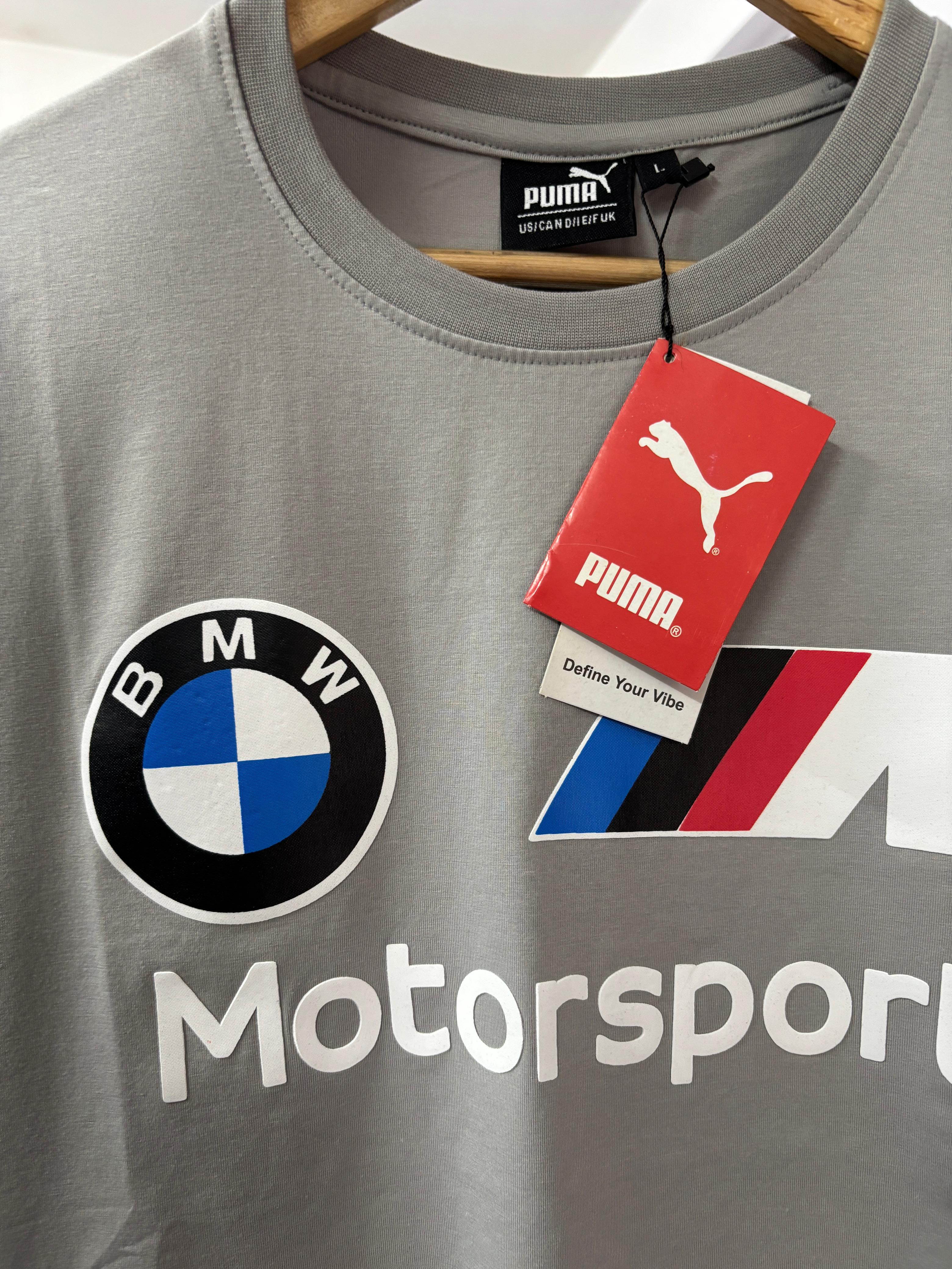 PUMA BMW M Motorsport Men's Essentials Logo Tee - Alternate