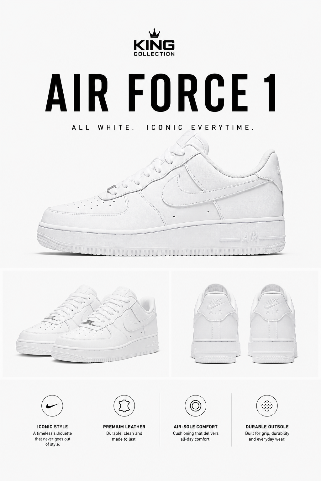 Nike Air force 1 '07 - Hover