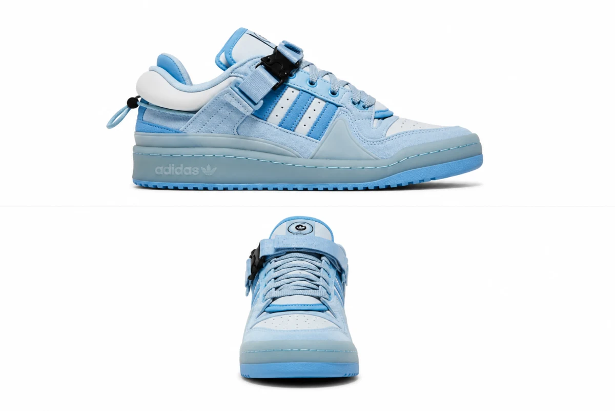 adidas Forum Buckle Low Bad Bunny Blue Tint - Hover