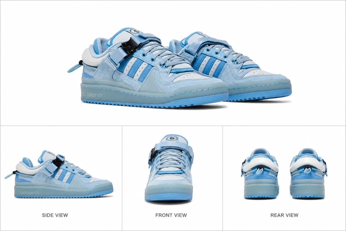 adidas Forum Buckle Low Bad Bunny Blue Tint